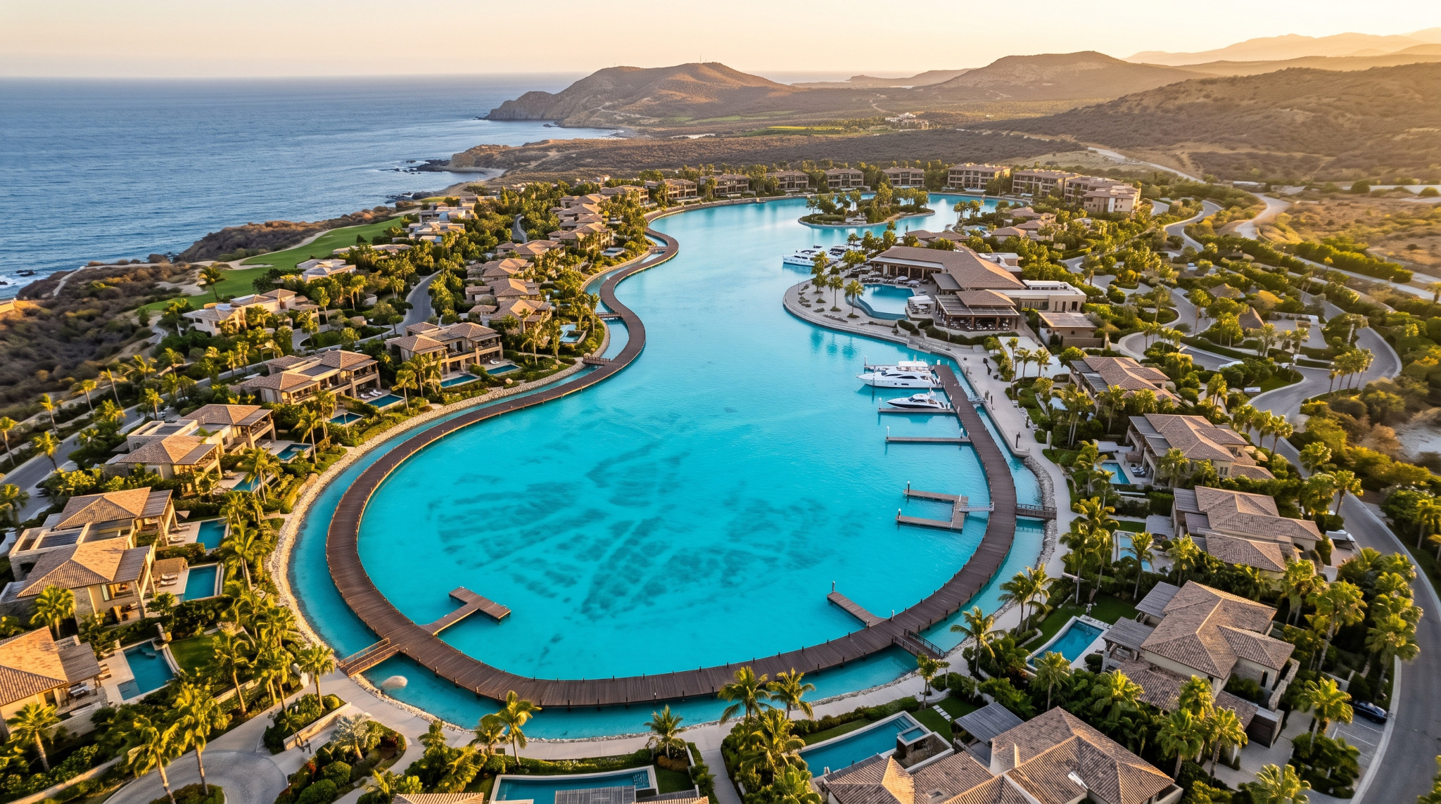 Recreational & sports lagoons development concept