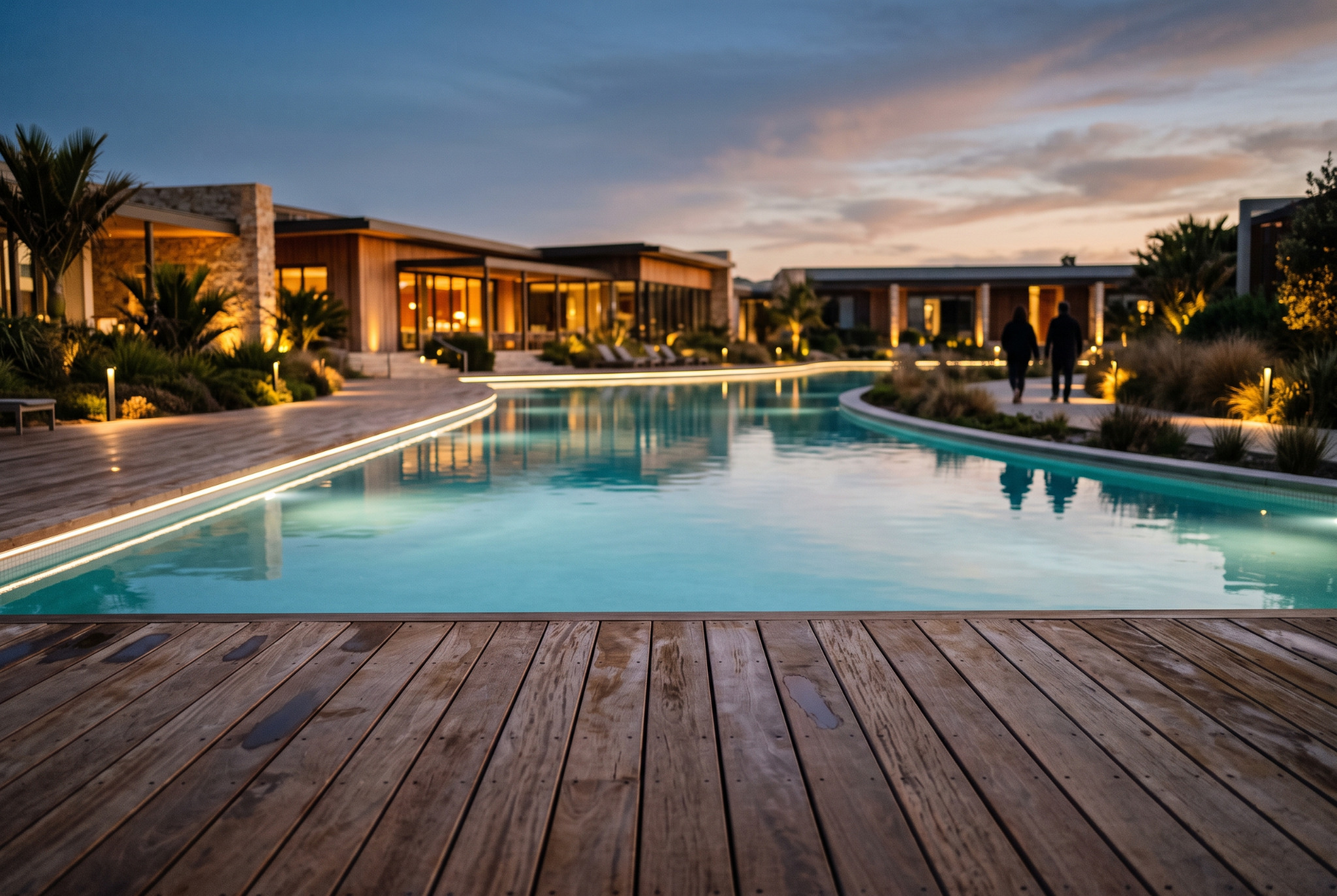 Hospitality & residential lagoons development concept